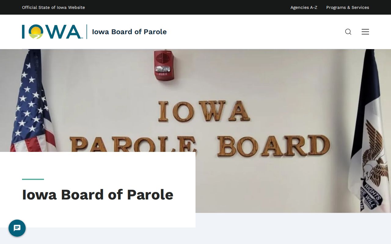 Iowa Board of Parole official website